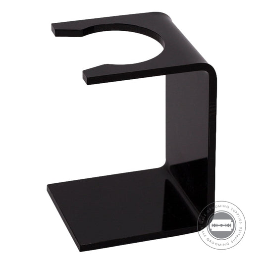 Semogue 0010 black acrylic brush stand for 21mm and 22mm shaving knots