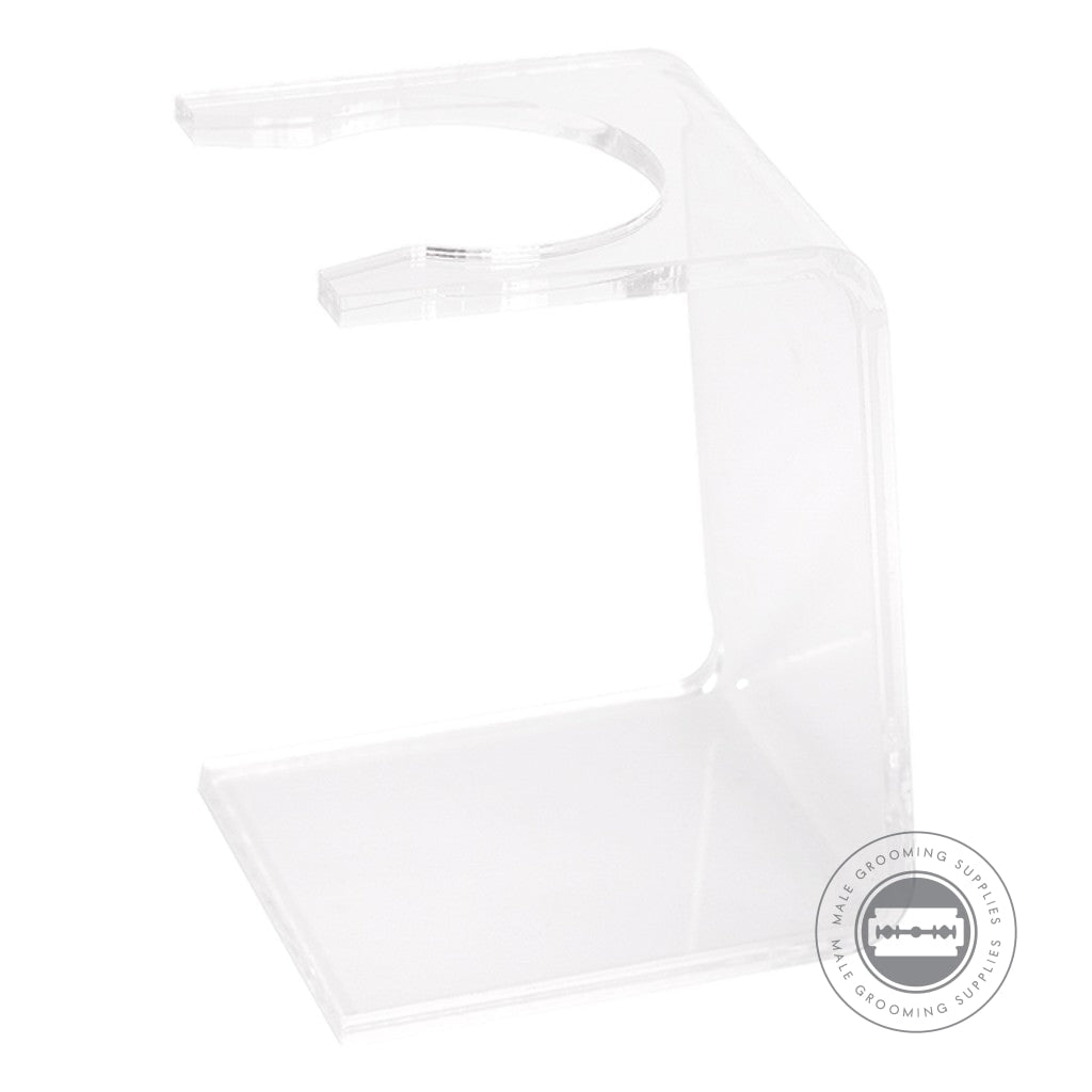 Semogue 0010 transparent acrylic brush stand for 21mm and 22mm shaving knots