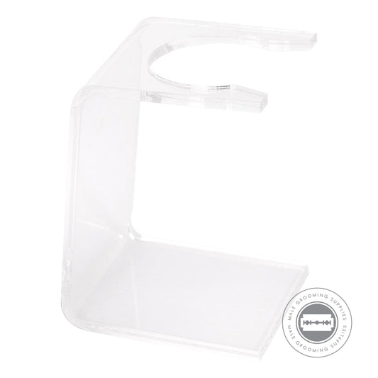 Semogue 0020 transparent acrylic brush stand for 24mm and 26mm shaving knots
