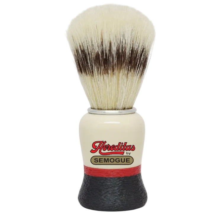 Semogue 1520 boar shaving brush with resin and PLA handle