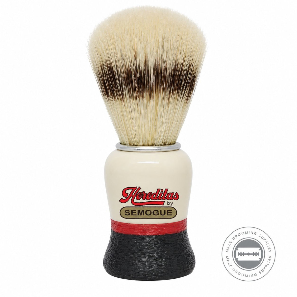 Semogue 1520 Resin & PLA Extra IB Boar Shaving Brush – Male Grooming Supplies