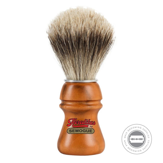 Semogue 2015HD Shaving Brush With Cherry Wood Handle And 22mm Finest Badger Knot
