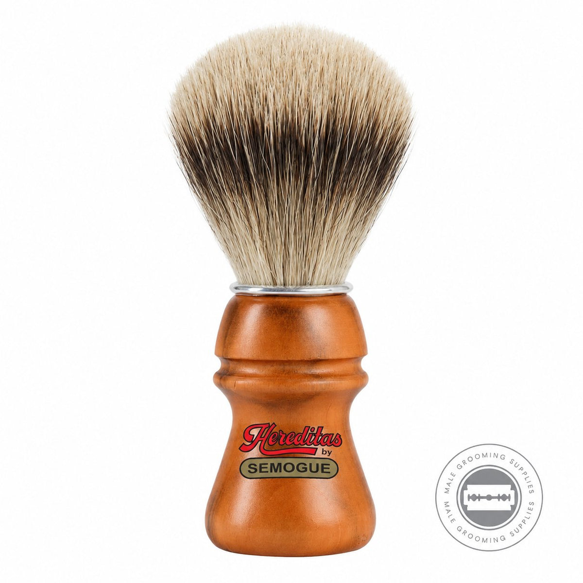 Semogue 2015HD Finest Badger Shaving Brush – Cherry Wood Handle – Male Grooming Supplies