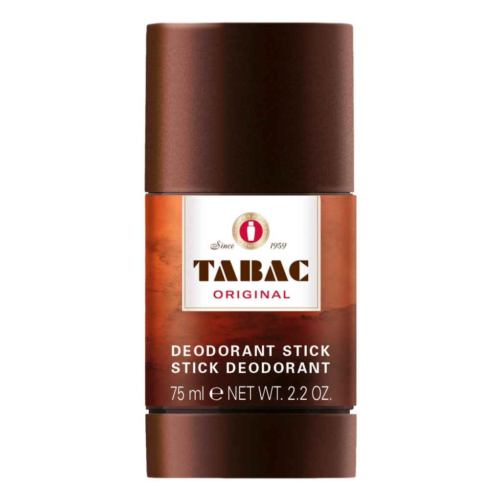 Tabac Original Deodorant Stick 75g with 24-hour protection and classic masculine scent.