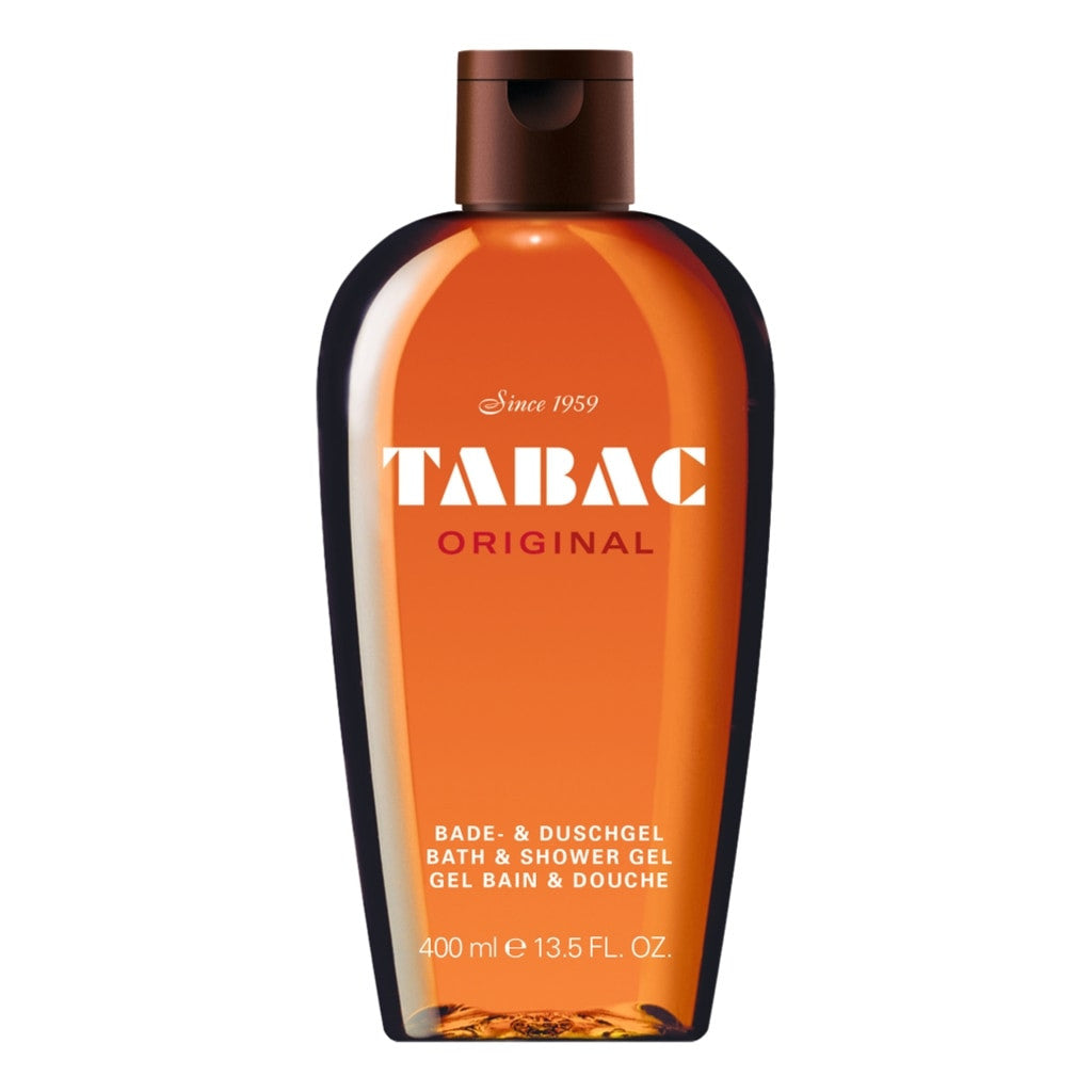 Tabac Original Bath & Shower Gel 400ml for gentle cleansing with a classic masculine scent.