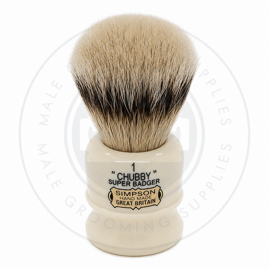 Simpson The Chubby Shaving Brush – Male Grooming Supplies