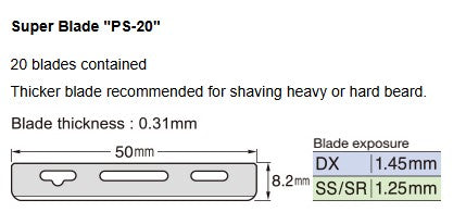 Feather Artist Club Pro Super Blades PS-20