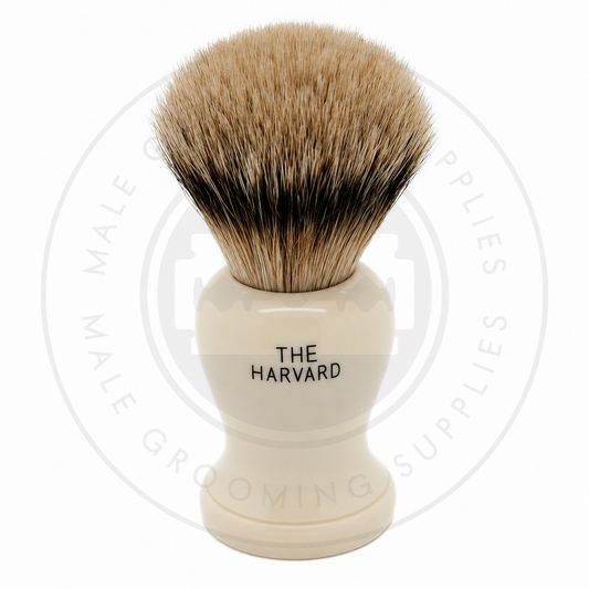 Simpson The Harvard Shaving Brush back view – Male Grooming Supplies