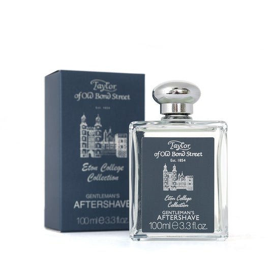 Taylor of Old Bond Street Eton College Aftershave Lotion – 100ml Splash With Citrus And Patchouli Fragrance.