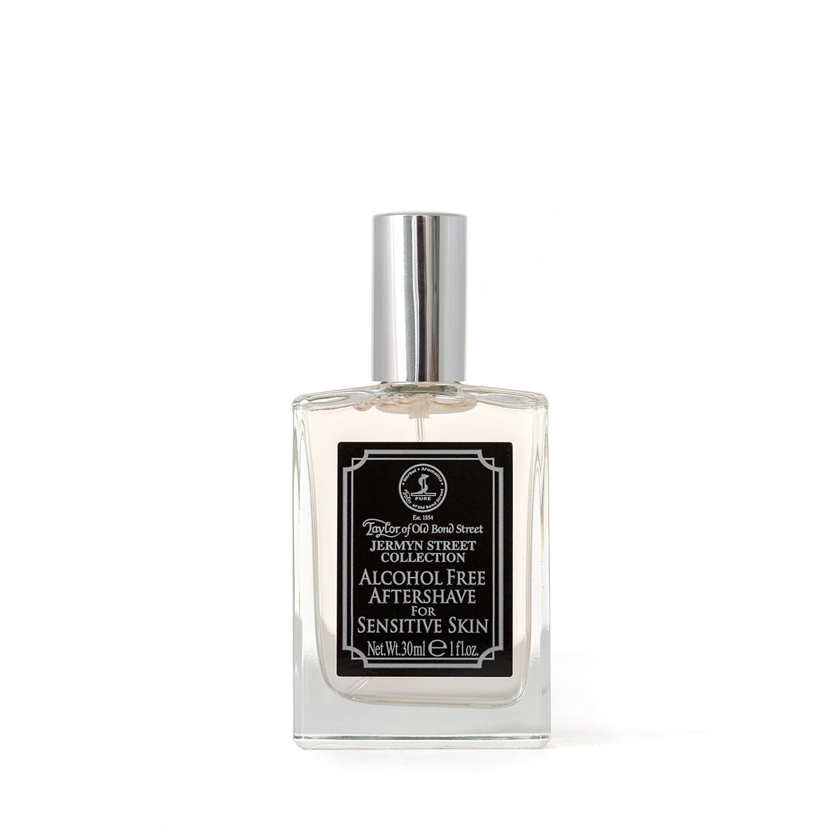 Taylor of Old Bond Street Jermyn Street Aftershave Lotion – 30ml, Alcohol-Free, Travel-Size, For Sensitive Skin.