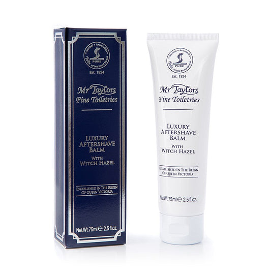 Taylor of Old Bond Street Mr Taylor Aftershave Balm, 75ml – Soothes Irritation With Classic Masculine Fragrance.