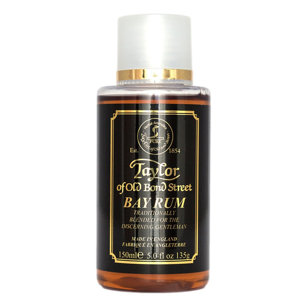 Taylor of Old Bond Street Bay Rum – 150ml, Spicy Scent, Traditional Aftershave Or Cologne.