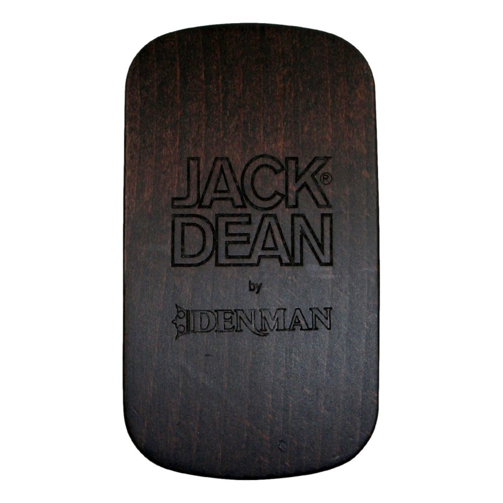 Jack Dean Luxury Dark Wood Military Brush With Natural And Nylon Bristles, Perfect For Gloss And Shine, Made From FSC® Certified Beechwood.