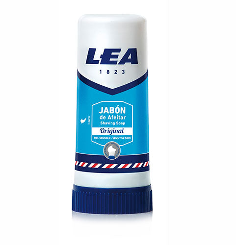 LEA Original Shaving Soap Stick 50g With Lanolin And Glycerin For A Creamy Lather And Smooth Shave.