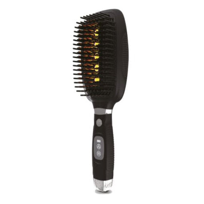 Morgans Light Therapy Hair Growth Brush with red LED light designed for scalp care and hair maintenance