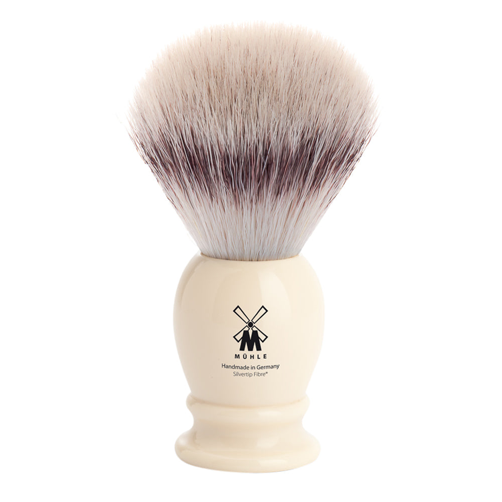 Muhle Classic Silvertip Fibre® Faux Ivory Shaving Brush
