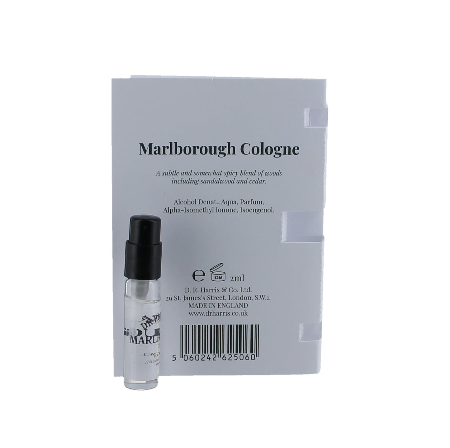 D.R. Harris Marlborough Cologne 2ml Spray