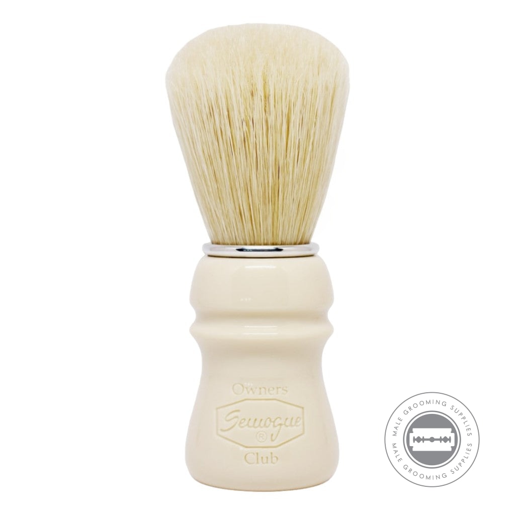 Semogue SOC-C5 Selected Premium Boar Shaving Brush, Taj Resin Handle, 24mm Knot.