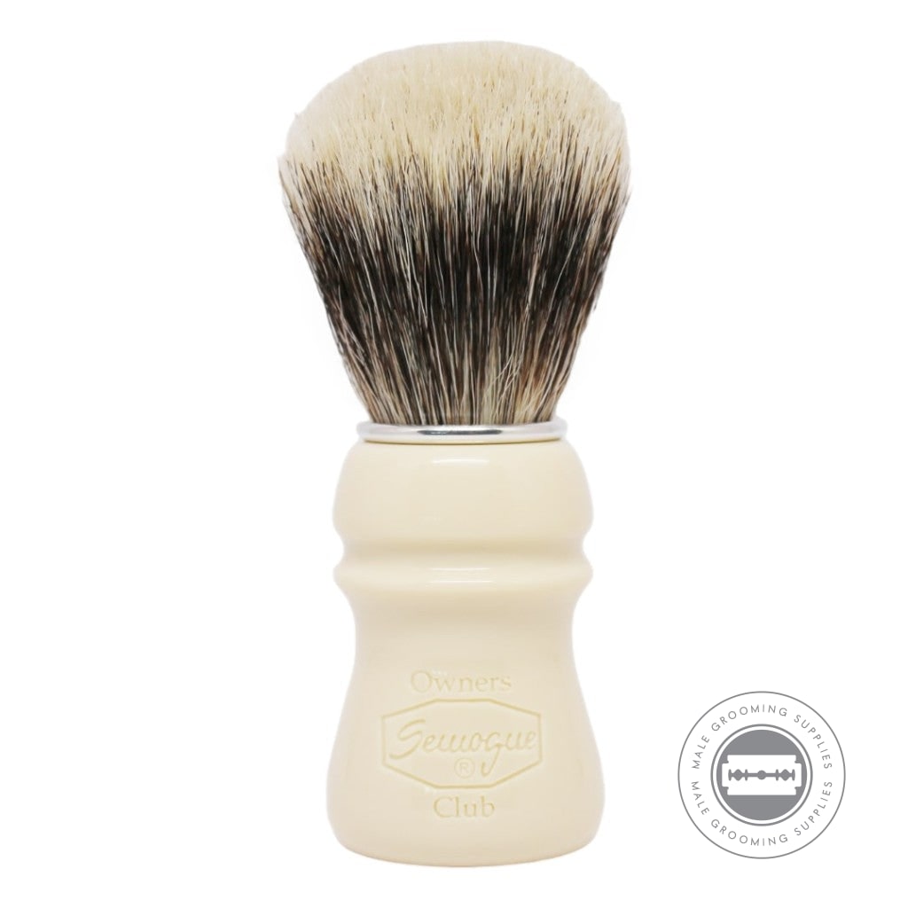 Semogue SOC-C5 Finest Mistura Shaving Brush, Taj Resin Handle, Premium Boar & Badger Blend.