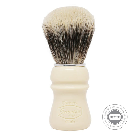 Semogue SOC-C5 Finest Mistura Shaving Brush, Taj Resin Handle, Premium Boar & Badger Blend.