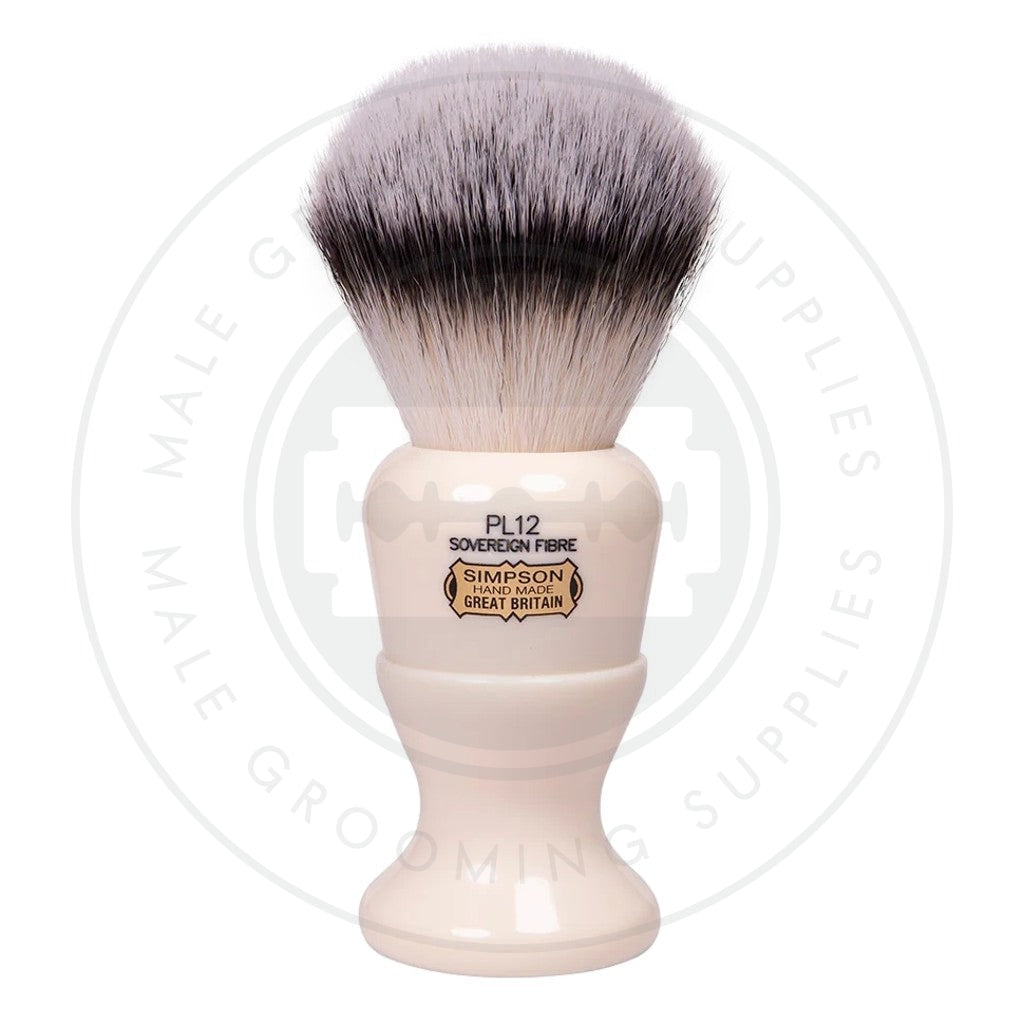Simpsons 'Polo' Sovereign Synthetic Shaving Brush