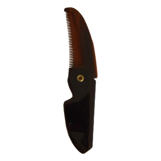 Morgan’s Foldable Moustache Comb Small – Pocket Grooming Tool Made In Italy