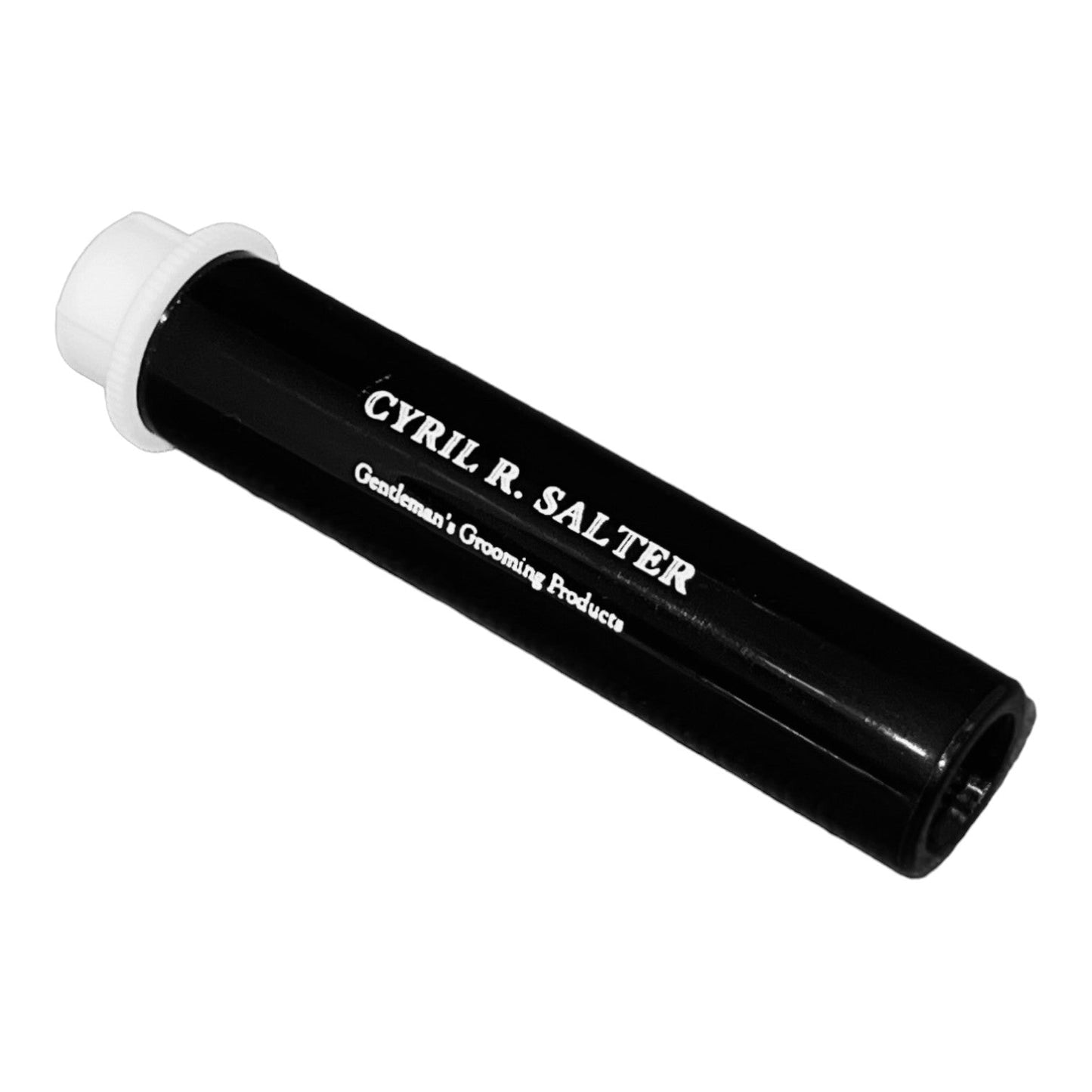Cyril R. Salter Styptic Pencil In Black Protective Case, Compact & Travel-Friendly.