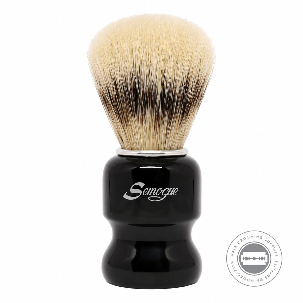 Semogue Torga-C3 Extra Boar IB Shaving Brush - Jet Black – Male Grooming Supplies