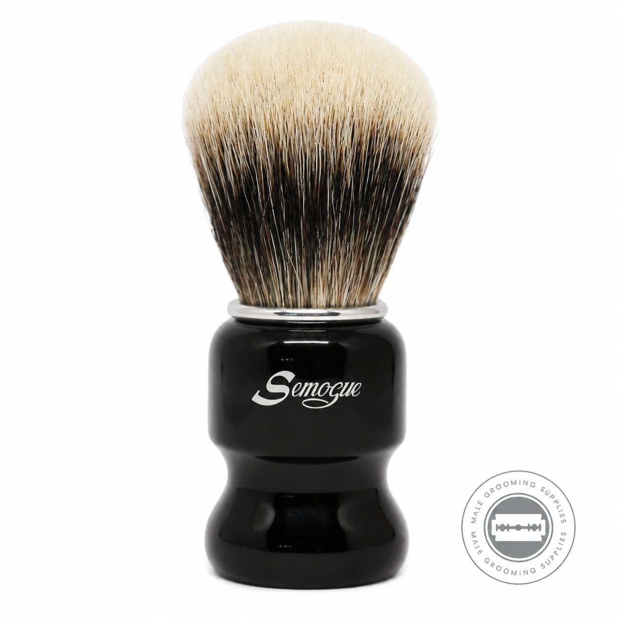 Semogue Torga-C5 Finest Mistura Shaving Brush - Jet Black – Male Grooming Supplies