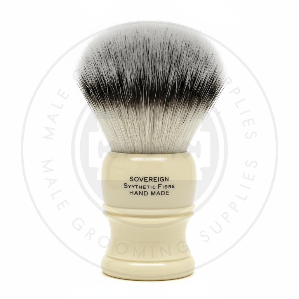 Alexander Simpson Trafalgar Synthetic Fibre Shaving Brush Range - Back