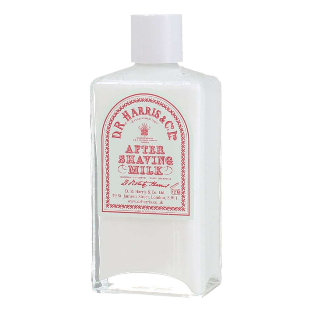 D.R. Harris Aftershave Milk 100g Glass Bottle – Soothing Balm For Sensitive Skin.