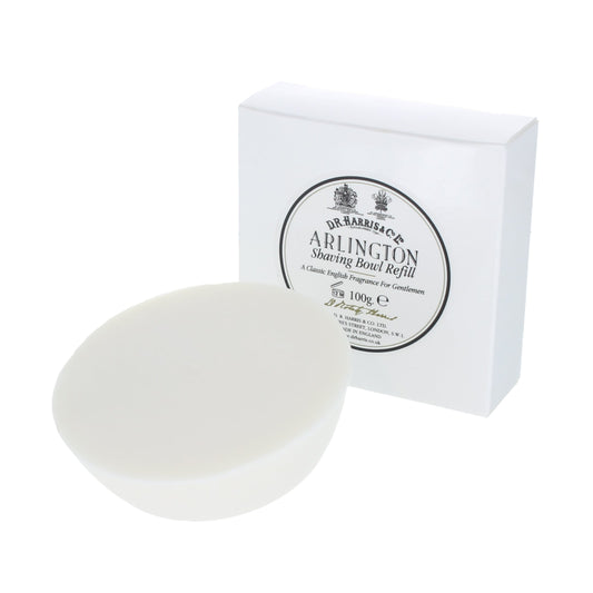 D.R. Harris Arlington Shaving Soap Refill 100g Citrus & Fern Fragrance