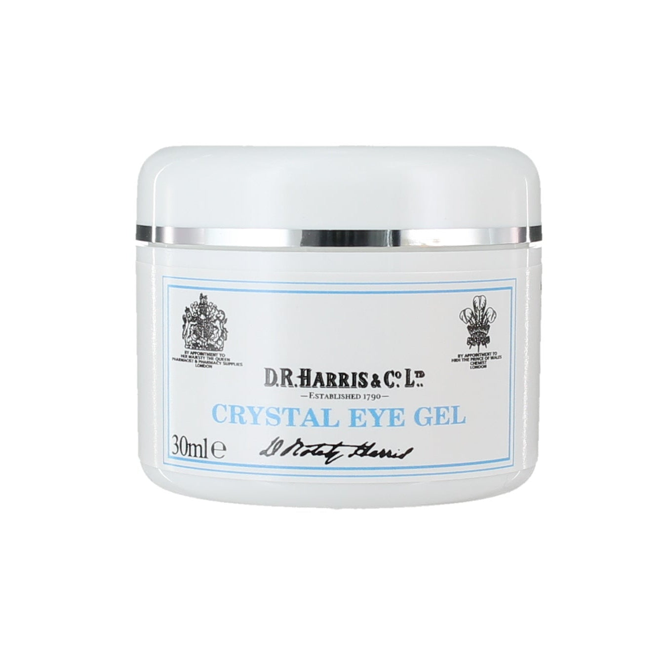 D.R. Harris Crystal Eye Gel 30ml With Cucumber And Witch Hazel For Eye Puffiness