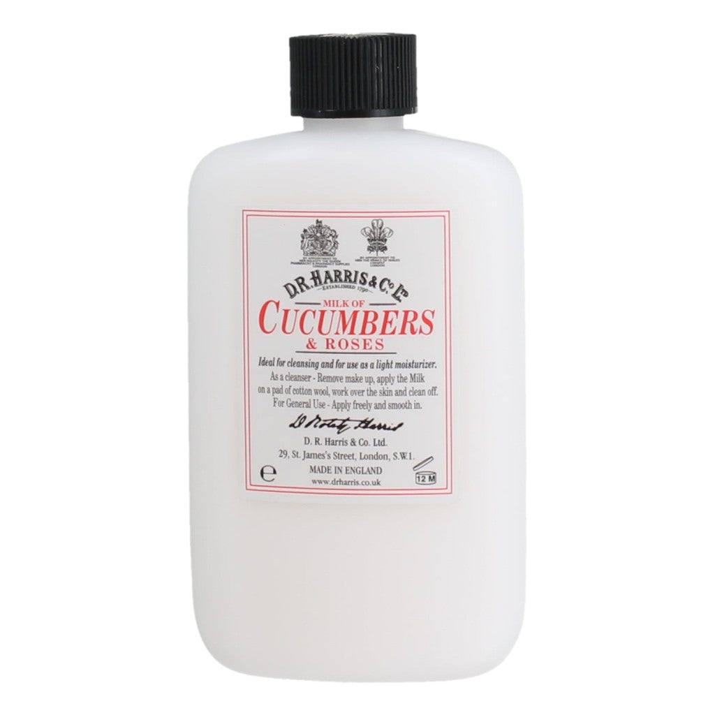 D.R. Harris Milk Of Cucumber & Roses Lotion For Normal To Oily Skin - 100ml Plastic Bottle