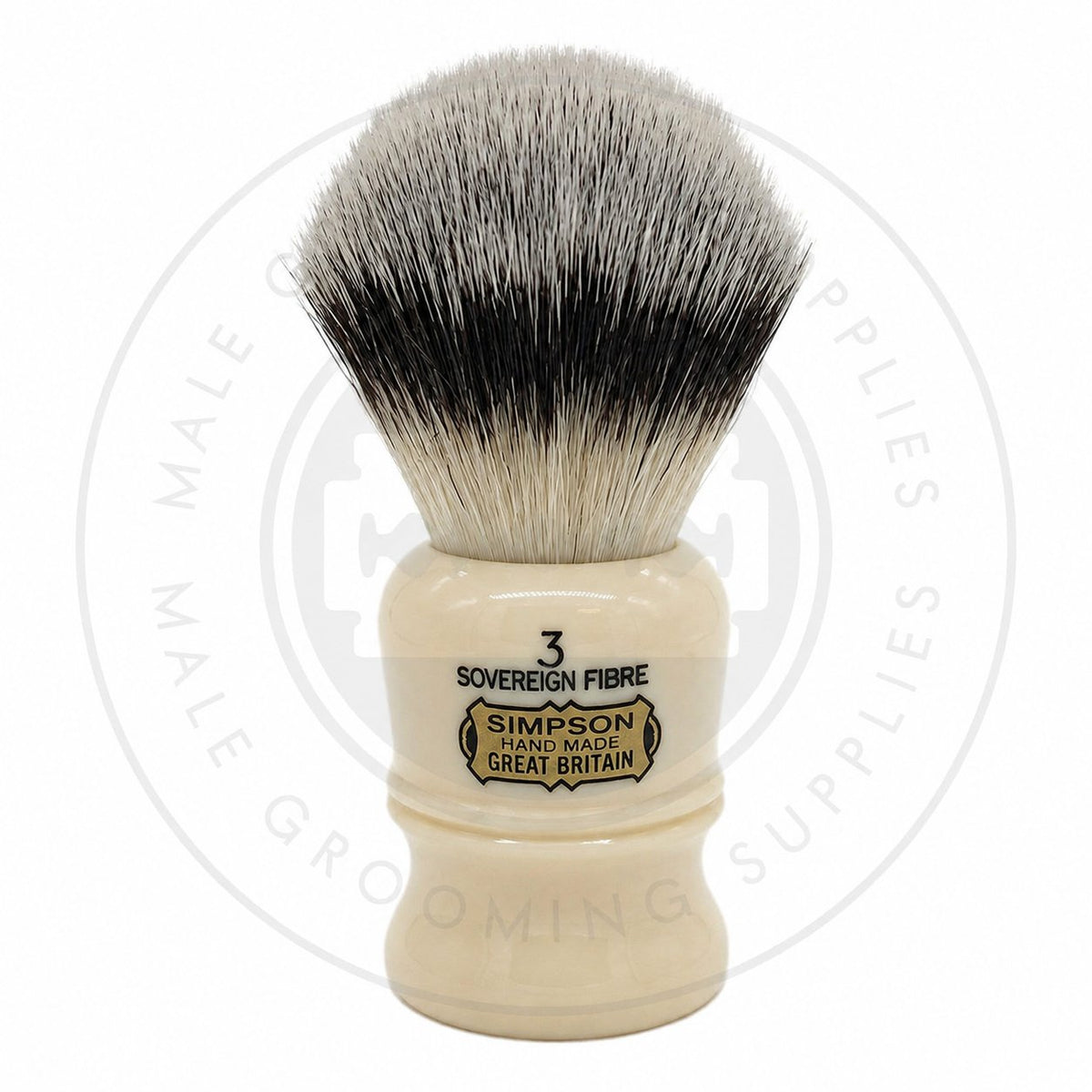 Simpson The Duke Sovereign Synthetic Shaving Brush – Male Grooming Supplies