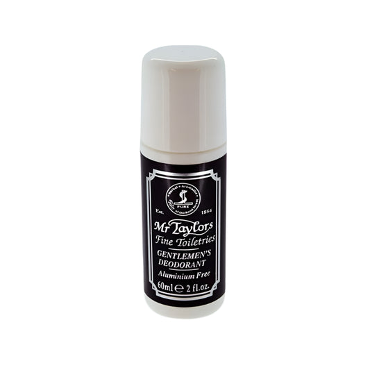 Taylor of Old Bond Street Mr Taylor Roll-On Deodorant, 60ml – Fresh Fougere Scent With All-Day Odour Protection.
