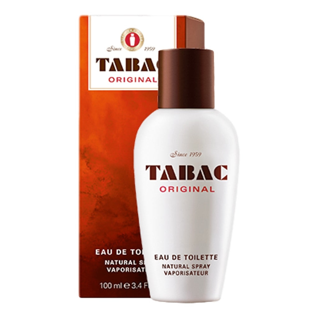 Tabac Original Eau de Toilette Natural Spray in available in 50ml and 100ml sizes.