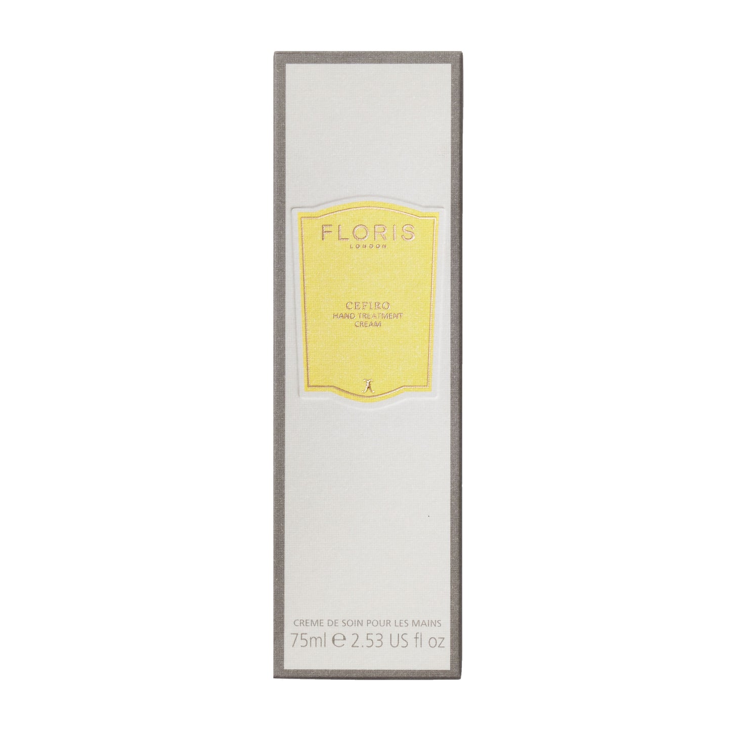 Floris London Cefiro hand cream packaging on a white background