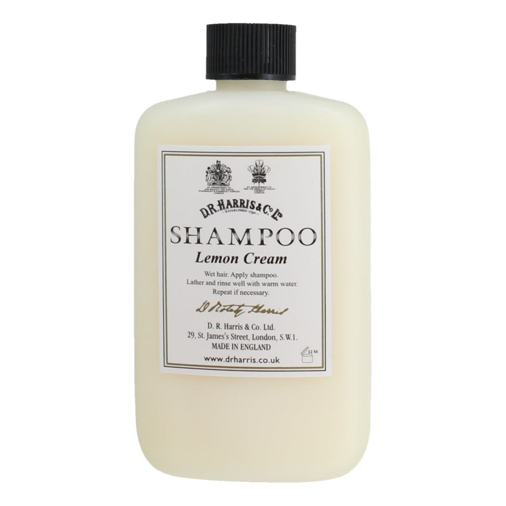 D.R. Harris Lemon Shampoo 100ml – Refreshing Cleanser With Coconut Oil For Normal To Oily Hair.
