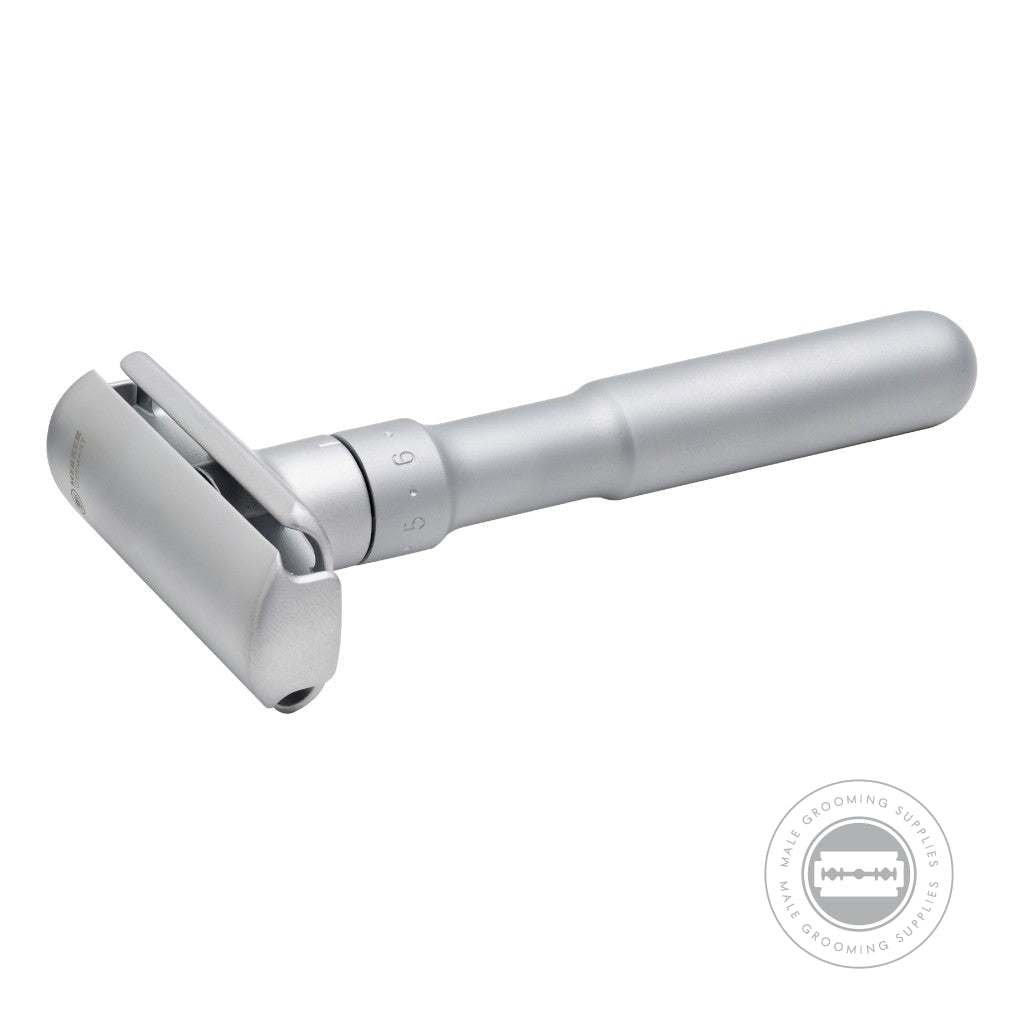 Merkur FUTUR Satin/Matt Chrome Razor 700002 | Male Grooming Supplies