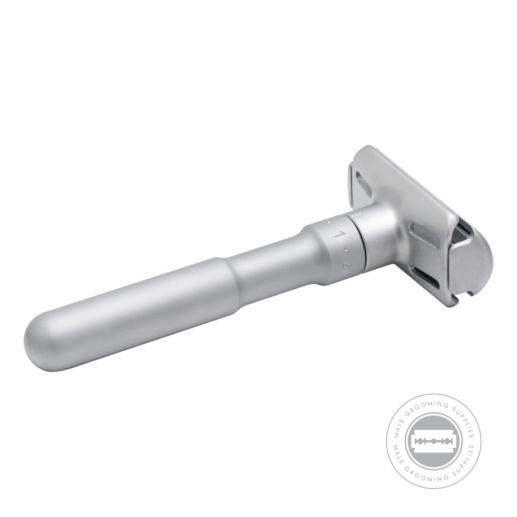 Merkur FUTUR Satin/Matt Chrome Razor 700002 | Male Grooming Supplies