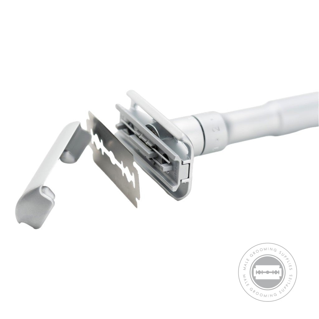 Merkur FUTUR Satin/Matt Chrome Razor 700002 | Male Grooming Supplies