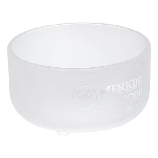 Merkur Crystal Glass Shaving Bowl With Satin Finish