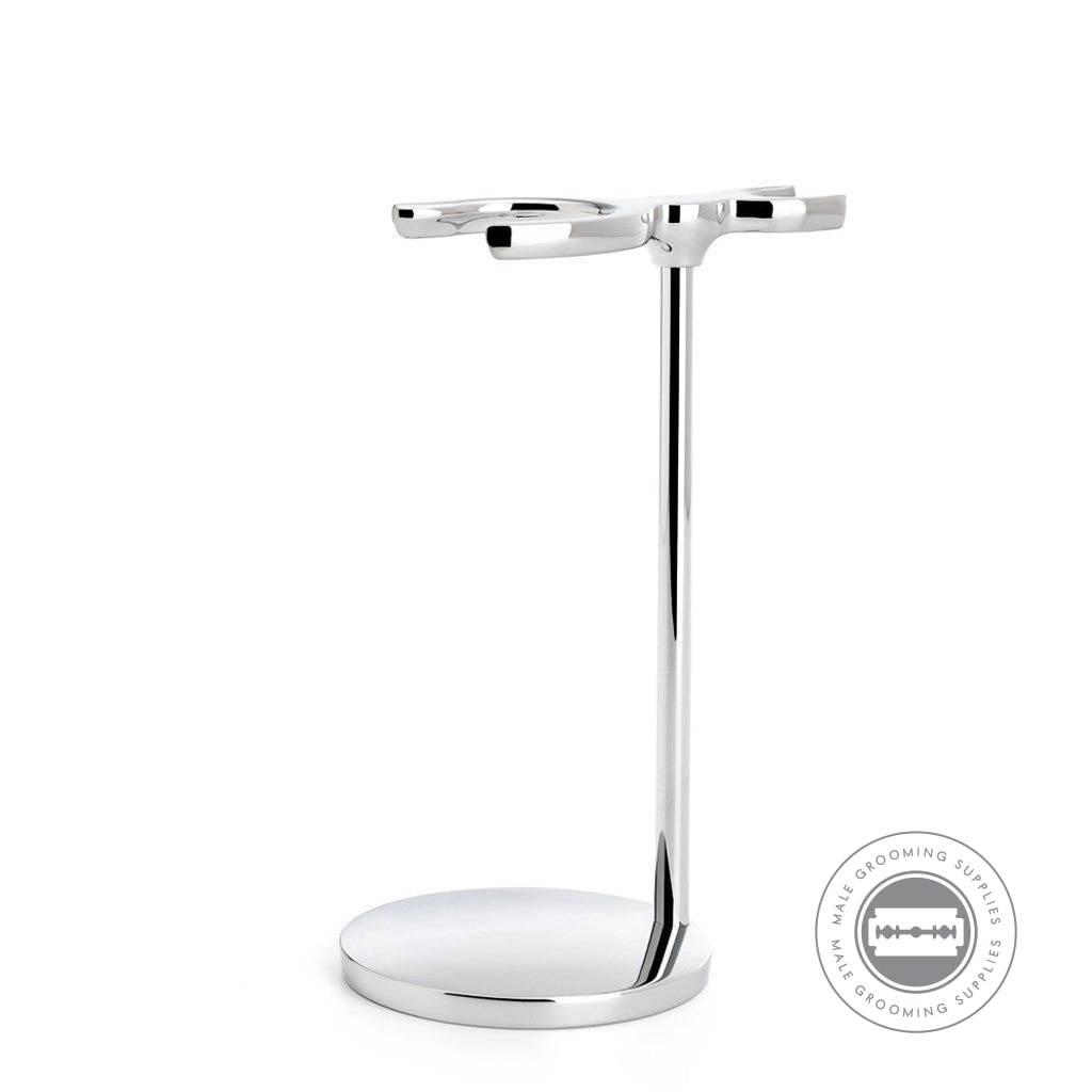Muhle Shaving Stand RHM 9 – Chrome holder for SOPHIST and CLASSIC brushes.