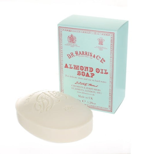D.R. Harris Almond Oil Bath Soap 150g for delicate skin