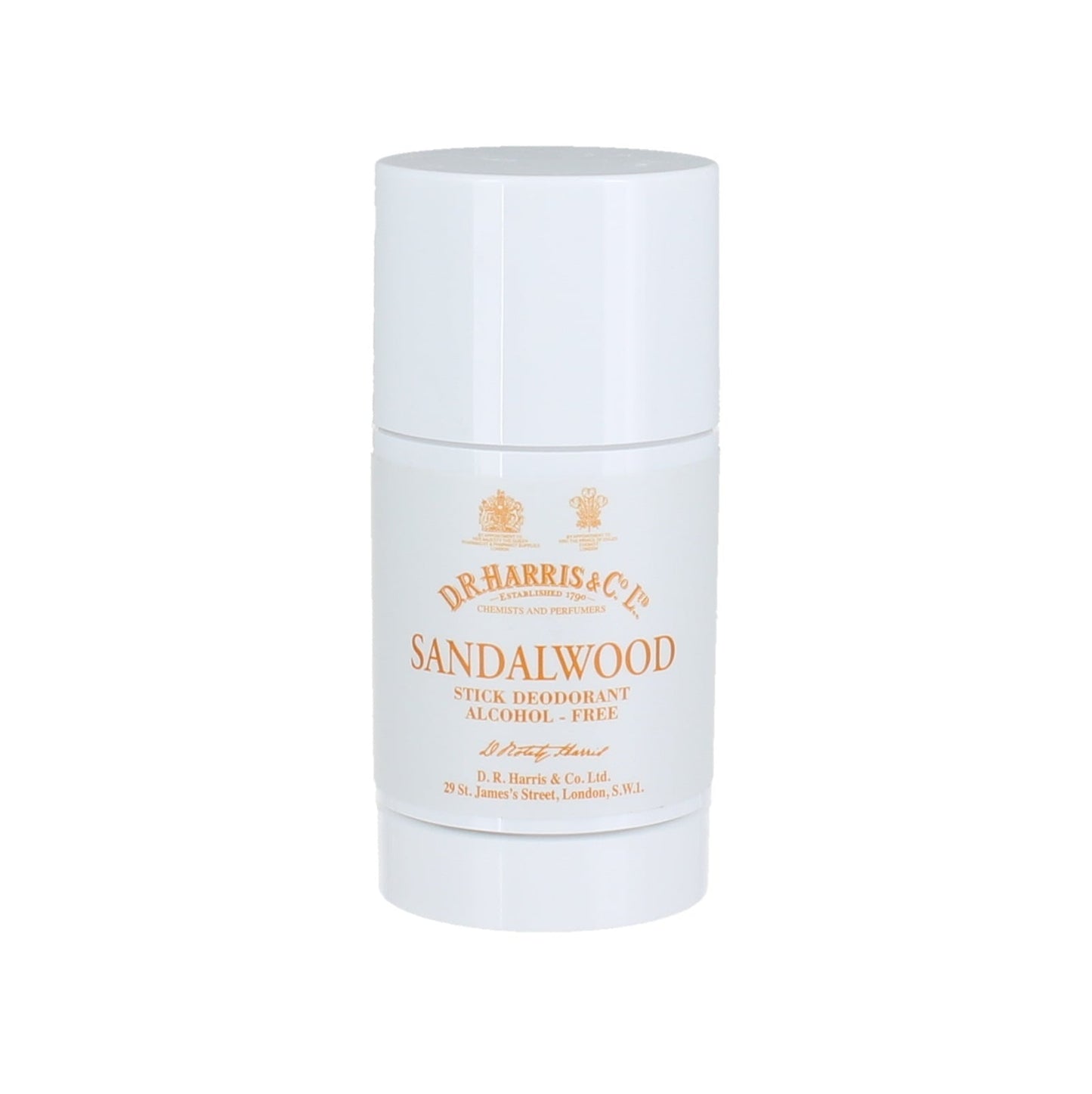 D.R. Harris Sandalwood Alcohol-Free Stick Deodorant 75g