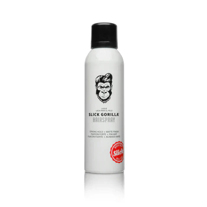 Slick Gorilla Hair Spray 200ml Bottle For Strong Hold And Matte Finish.