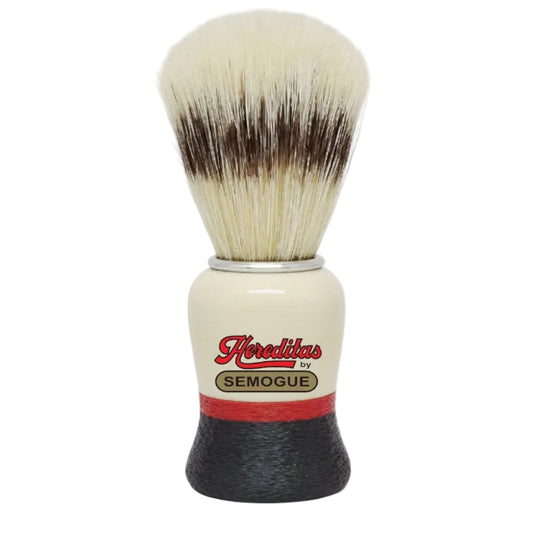 Semogue 1520 boar shaving brush with resin and PLA handle