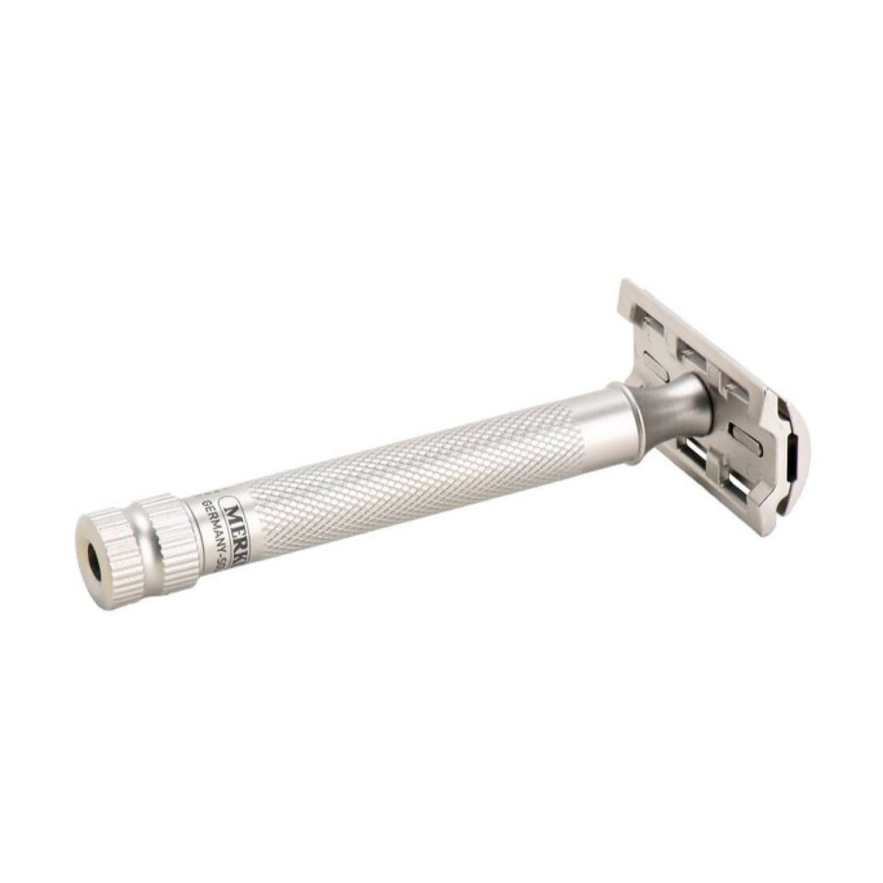 MERKUR 34 INOX XL Satin safety razor rear view