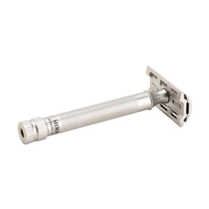 MERKUR 34 INOX XL Satin safety razor rear view